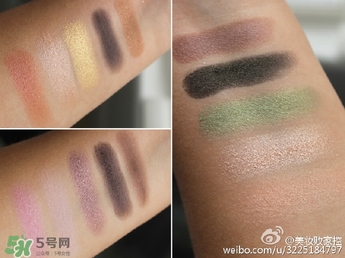 too faced爱心眼影盘试色 too faced love眼影盘试色图